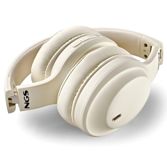 NGS Artica Glacier Auriculares Inalámbricos Beige
